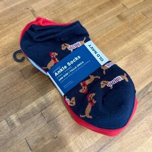 Old Navy Women’s Dachshund Corgi Dog Ankle Sock Pack of 6 Assorted Socks New